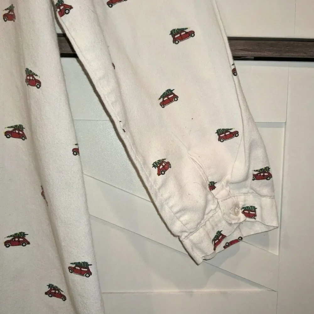 Petite Plume Girls Nightgown Size 8 Christmas Holiday Journey Long Sleeve